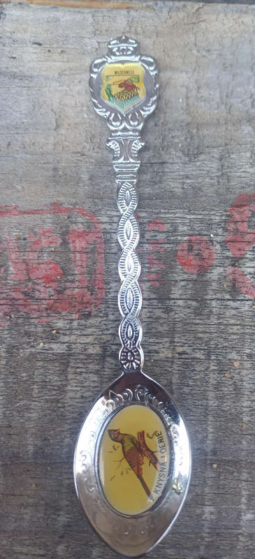 Wilderness souvenir spoon