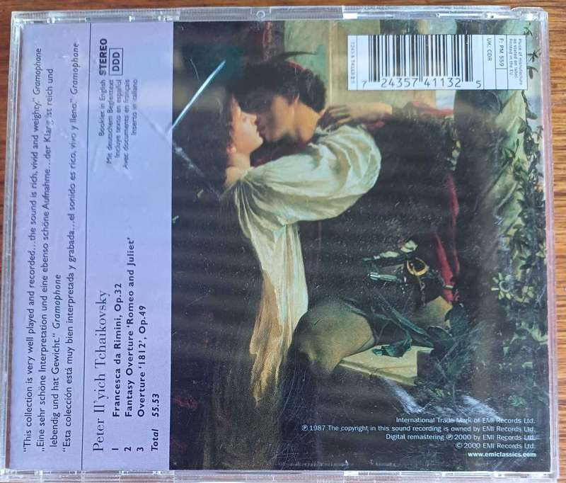 Tchaikovsky - Francesca da Rimini cd