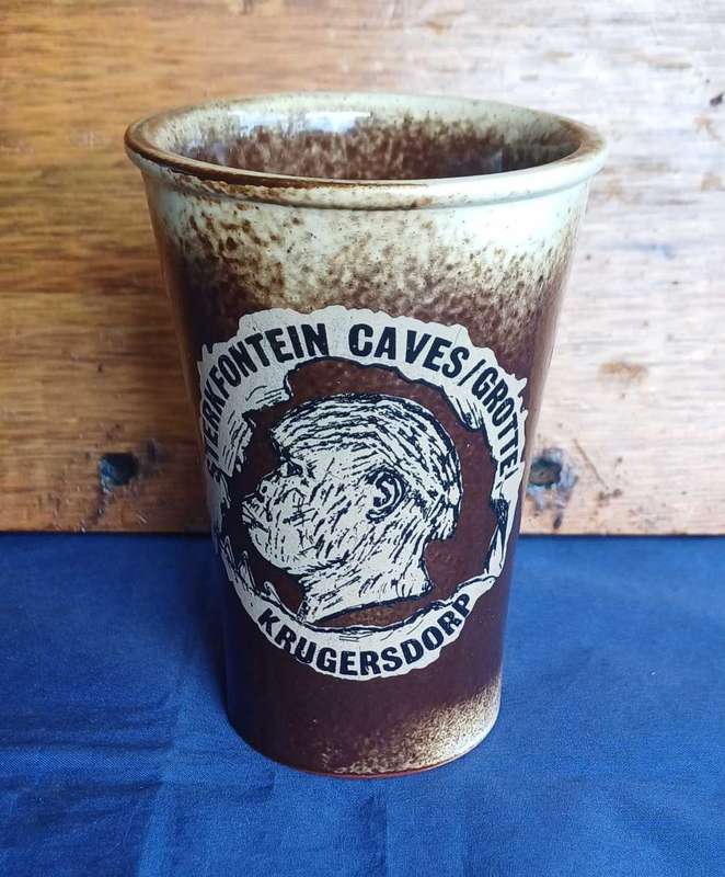 Handmade Sterkfontein caves glass A71