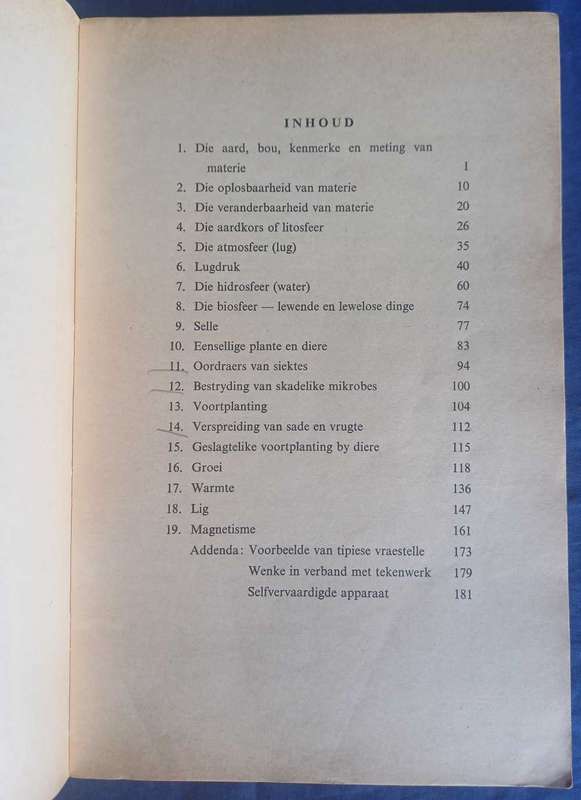 Algemene natuurwetenskap standerd 6