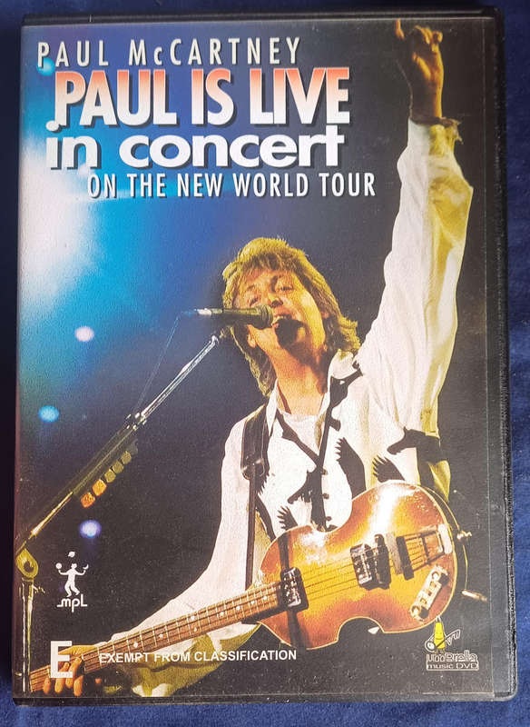 Paul is live in concert dvd