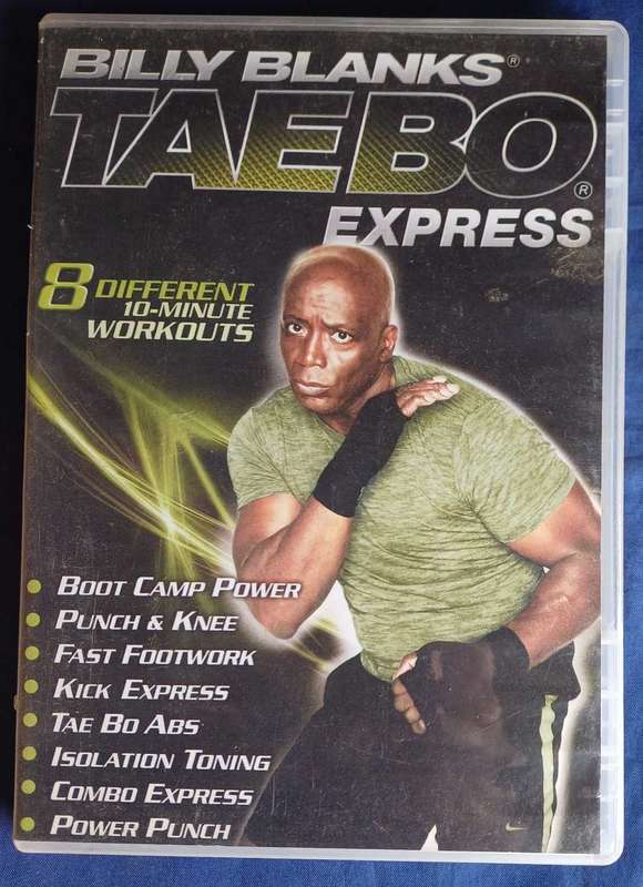 Billy Blanks Taebo express dvd