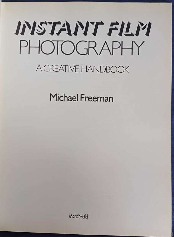 Instant film photography