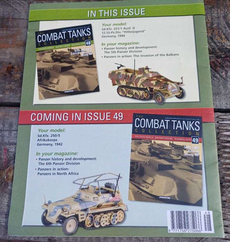 The combat tanks collection magazine