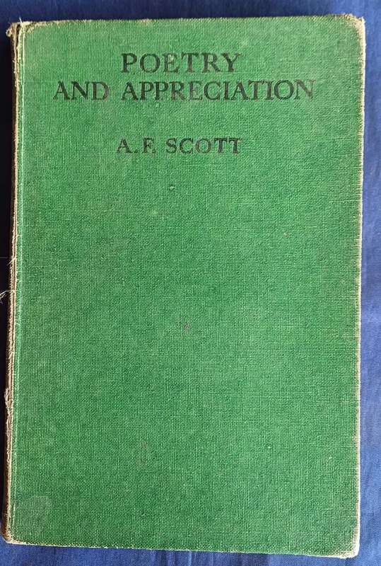 Poetry and appreciation by  AF Scott