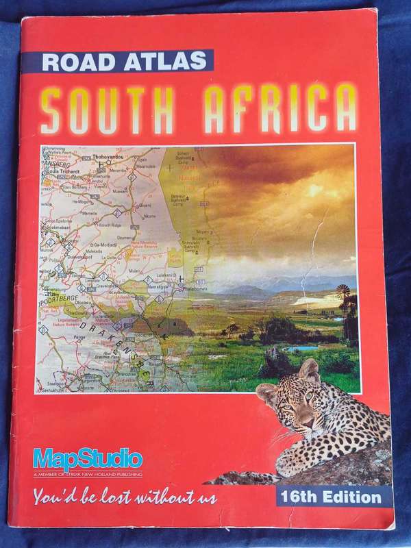 Road atlas South Africa