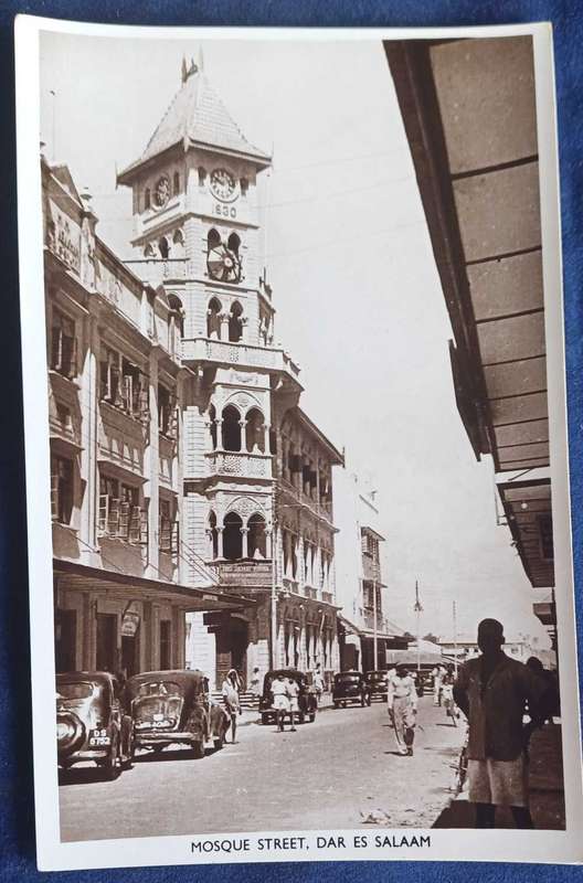 Mahmood's radio service Dar es Salaam postcard