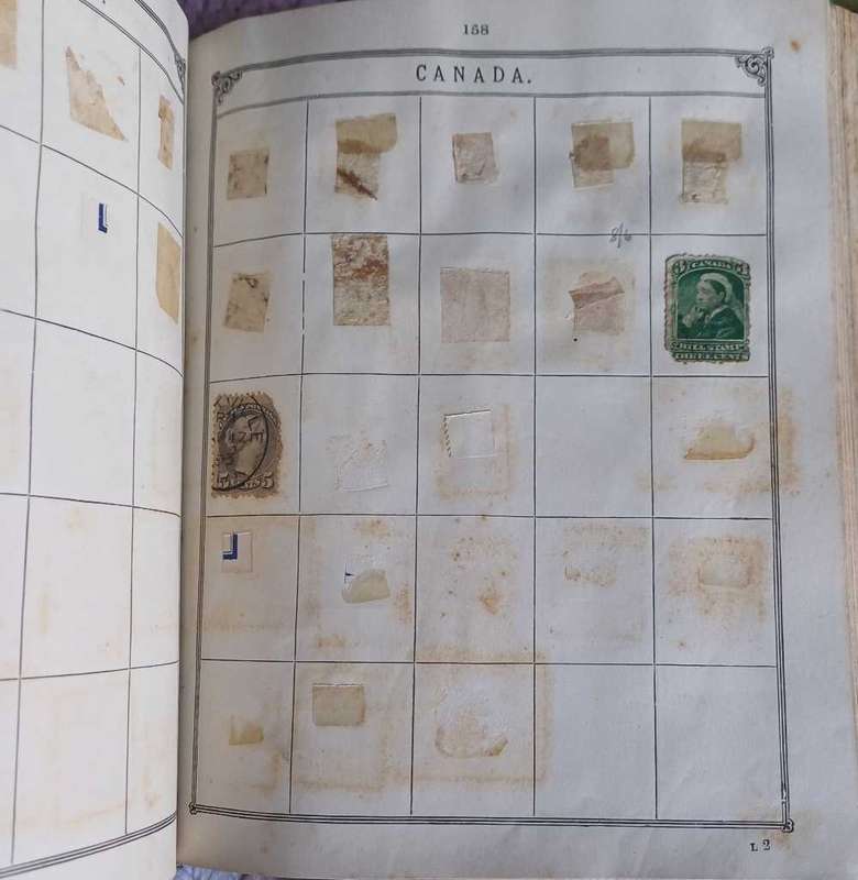 The Lincoln stamp album