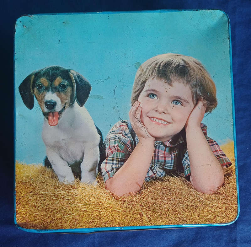 Vintage Pyotts biscuits tin