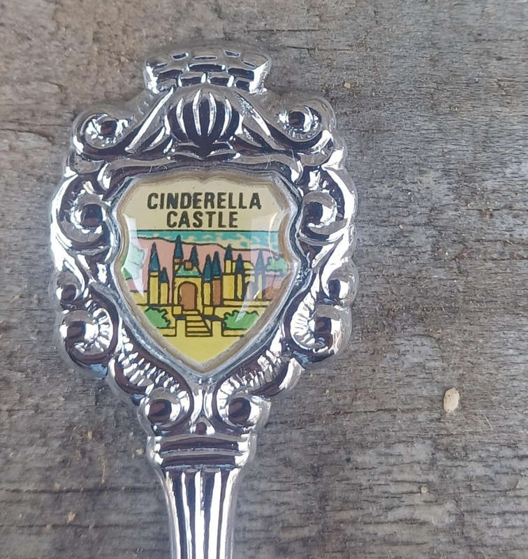 Cinderella castle souvenir spoon