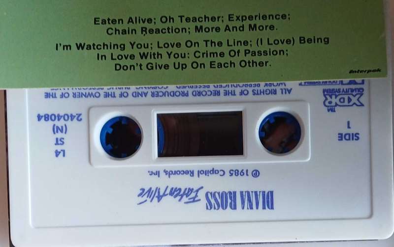 Diana Ross - Eaten alive tape
