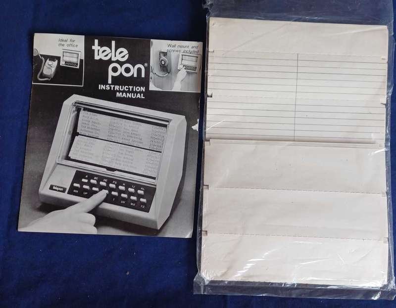 Vintage Telepon telephone book