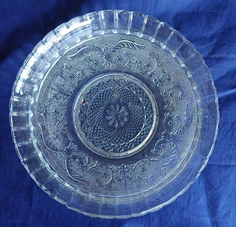 Large vintage serving platter