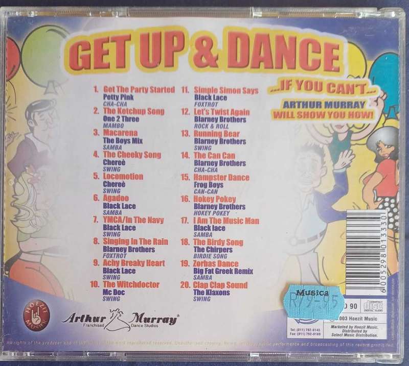 Get up & dance...if you can cd