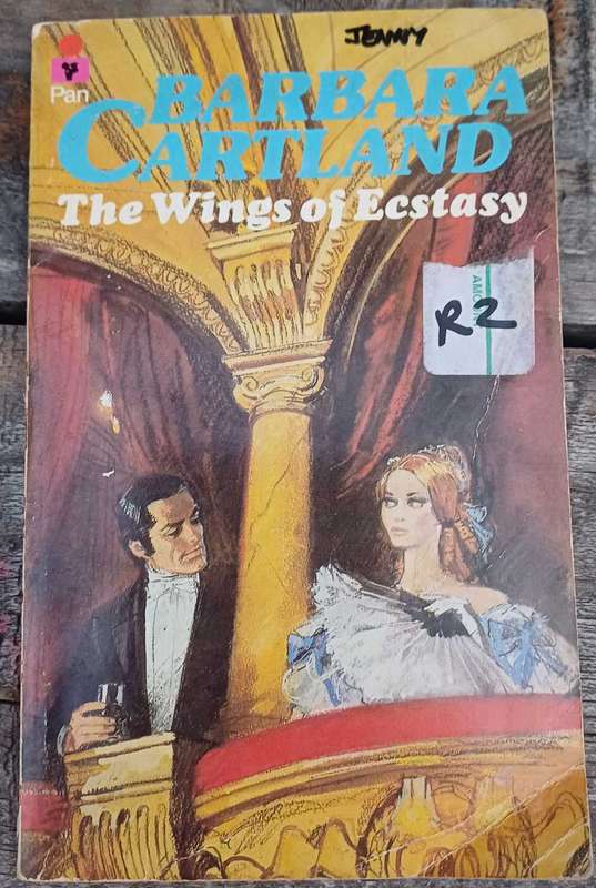 The wings of ecstacy by Barbara Cartland