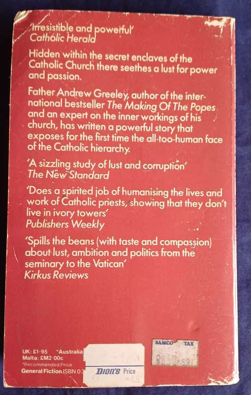 The cardinal sins by Andrew M Greeley