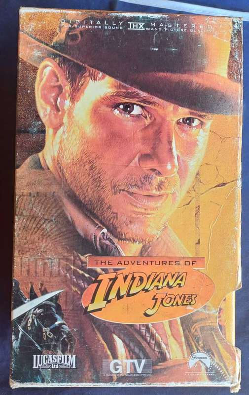 Indiana Jones box set vhs