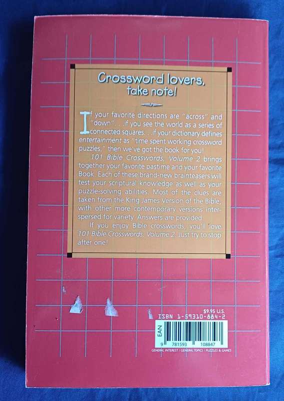 101 Bible crosswords volume 2