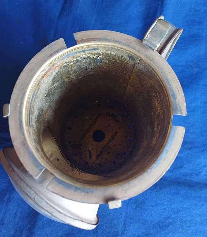 Vintage railway lamp