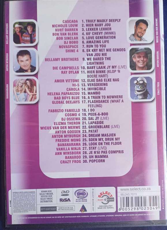 30 Goue sokkie treffers 4 (dvd)