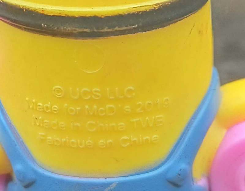 McDonalds Minion toy