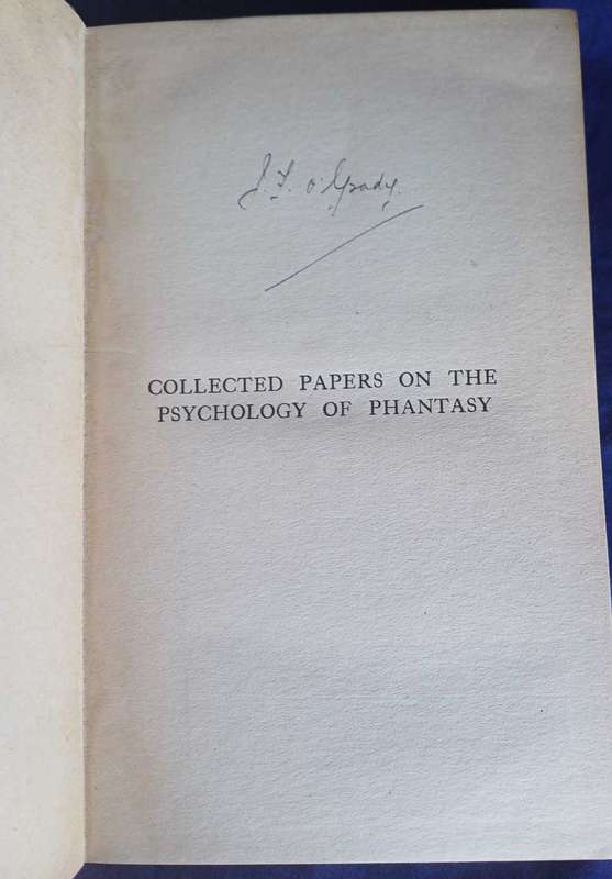 Collected papers on the psychology of phantasy by Constance E Long 1920