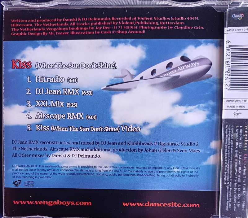 Vengaboys - Kiss cd