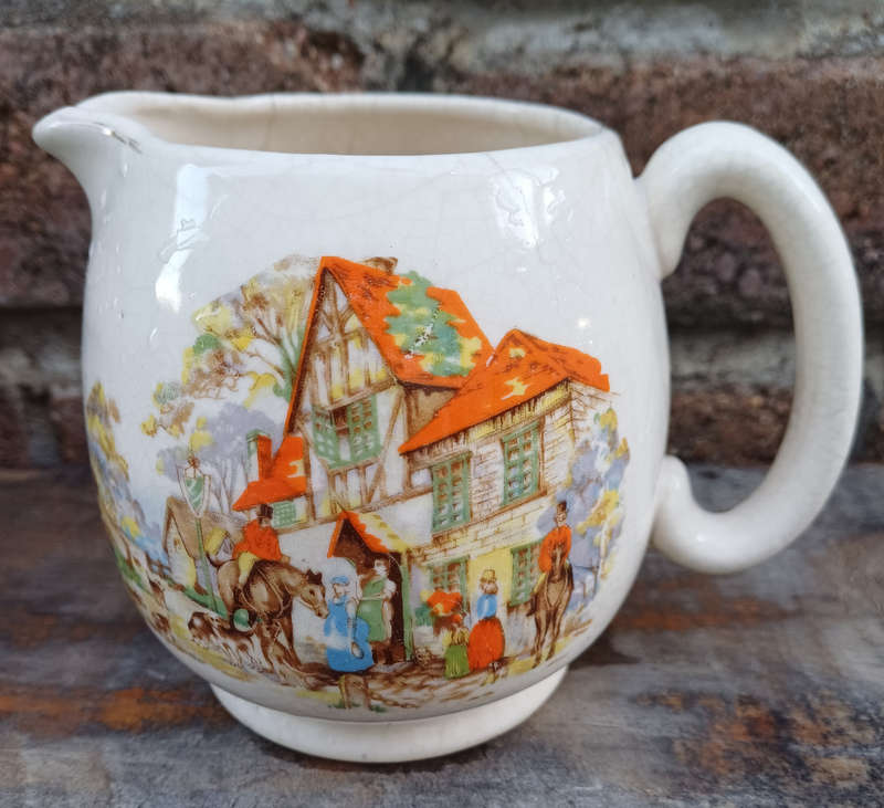 Vintage Tally-Ho milk jug