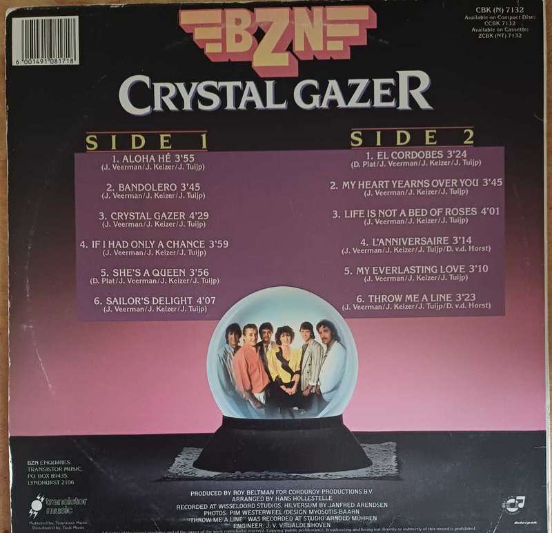 BZN - Crystal Gazer LP
