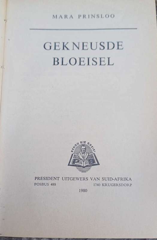 Gekneusde bloeisel deur Mara Prinsloo