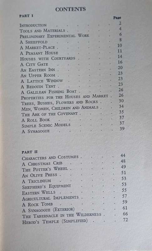 Making bible models by HW Whanslaw