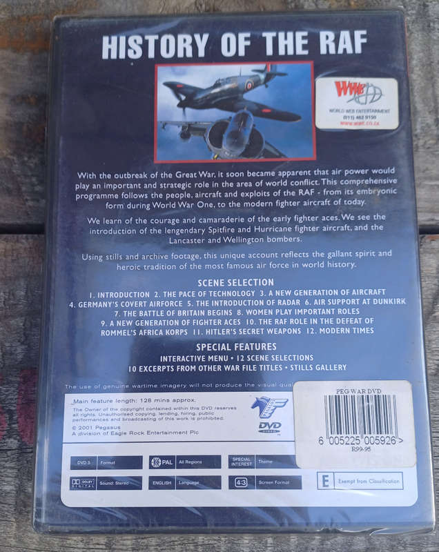 History of the RAF dvd