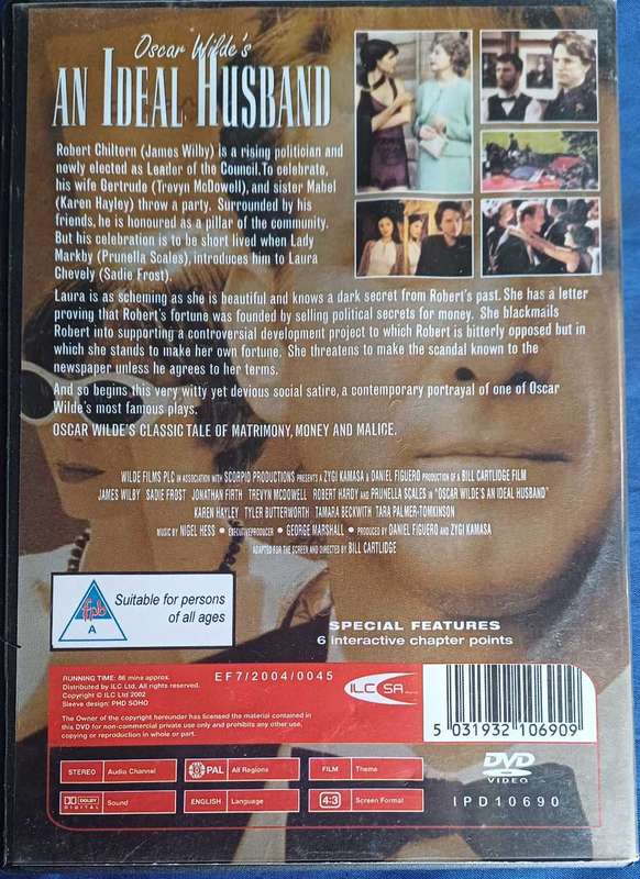 An ideal husband dvd