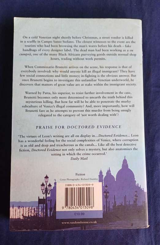Blood from a stone by Donna Leon