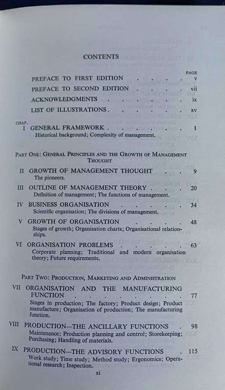 Industrial administration & management