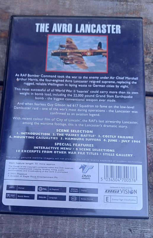 The story of the Lancaster dvd