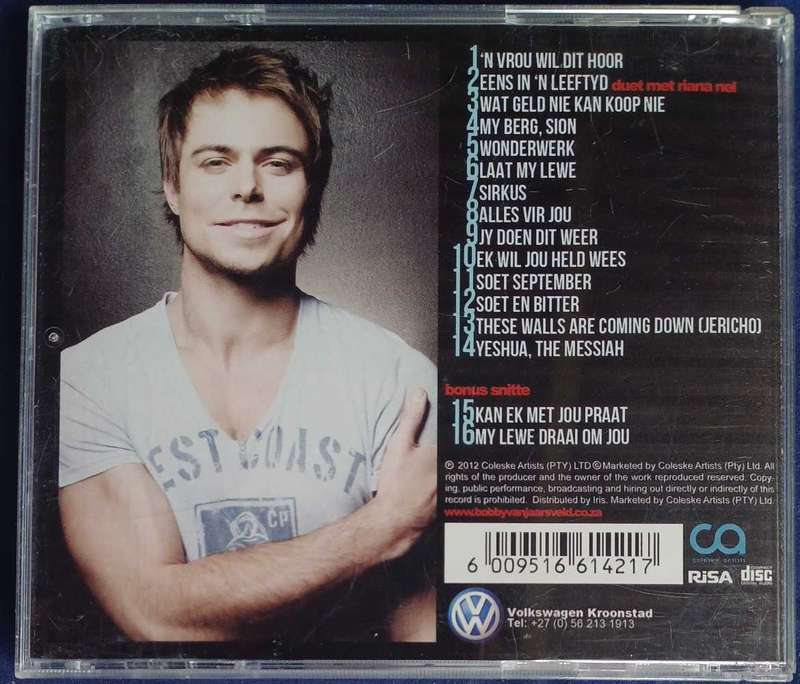 Bobby van Jaarsveld - Wat geld nie kan koop nie cd