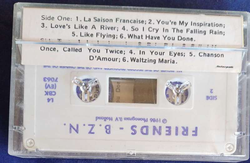 B.Z.N. - Friends tape