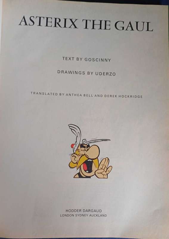 Asterix the warrior