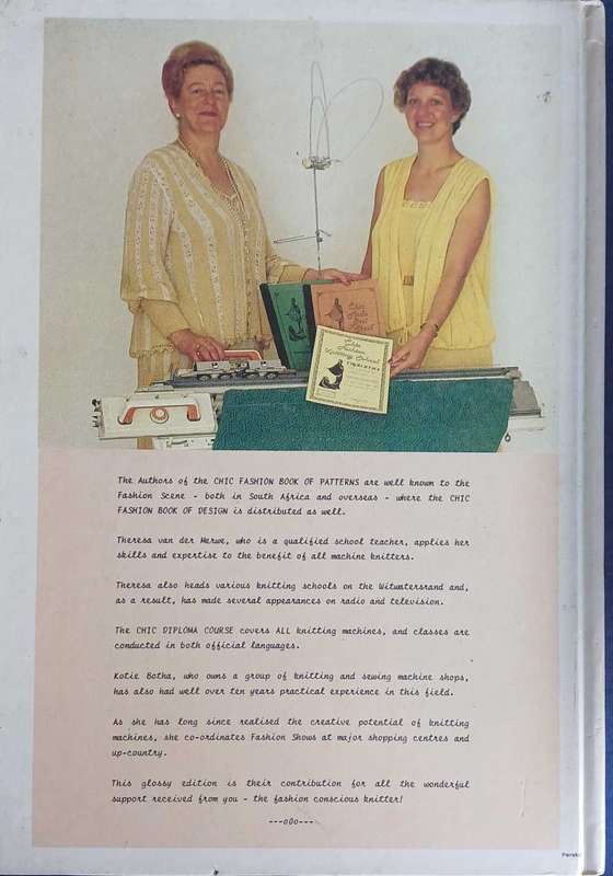 Chic fashion book of patterns for all knitting machines
