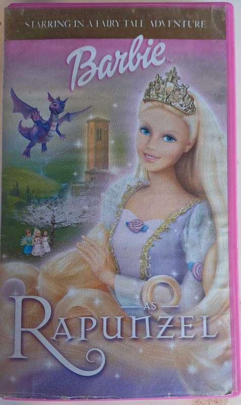 Barbie as Rapunzel VHS