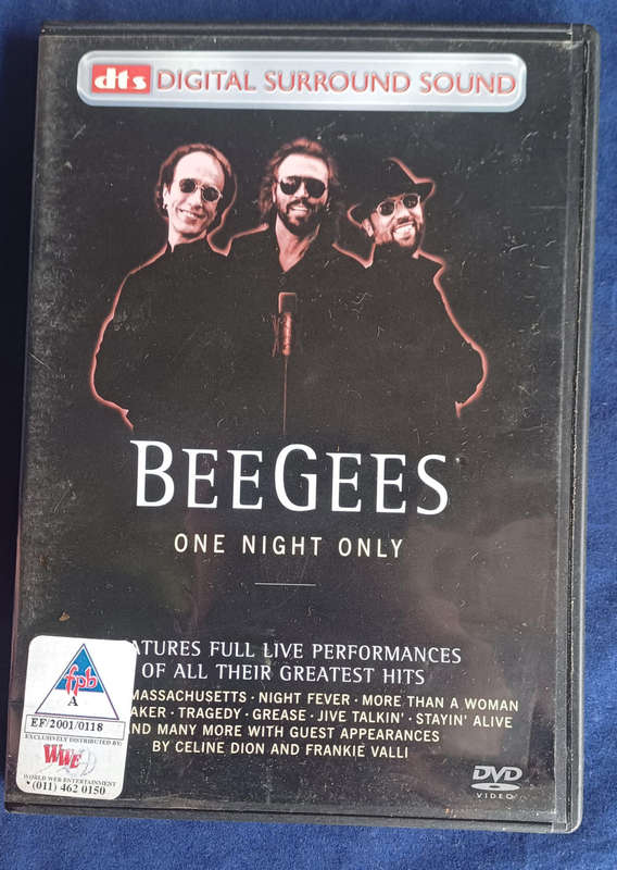 Beegees one night only dvd