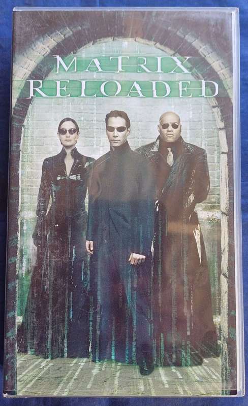 Matrix reloaded vhs