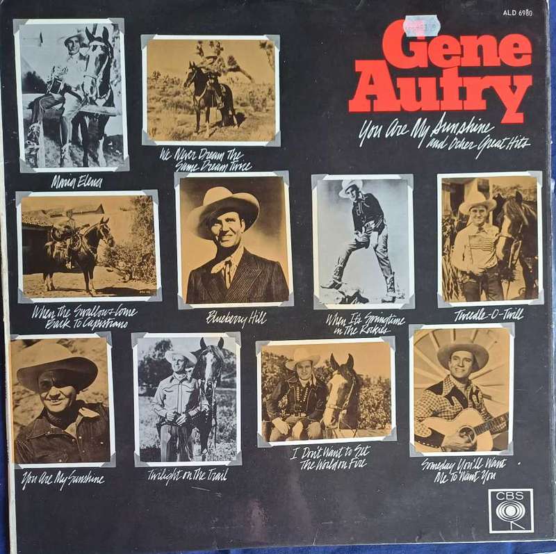 Gene Autry - You are my sunshine and other great hits LP