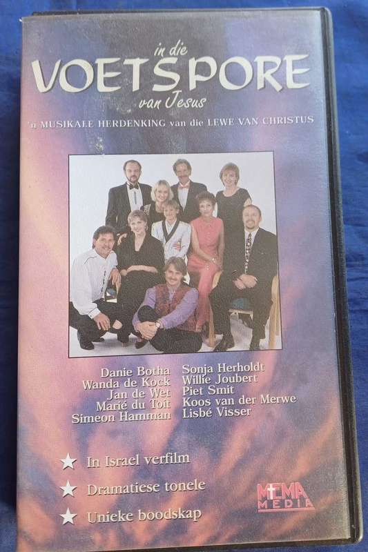 In die voetspore van Jesus vhs
