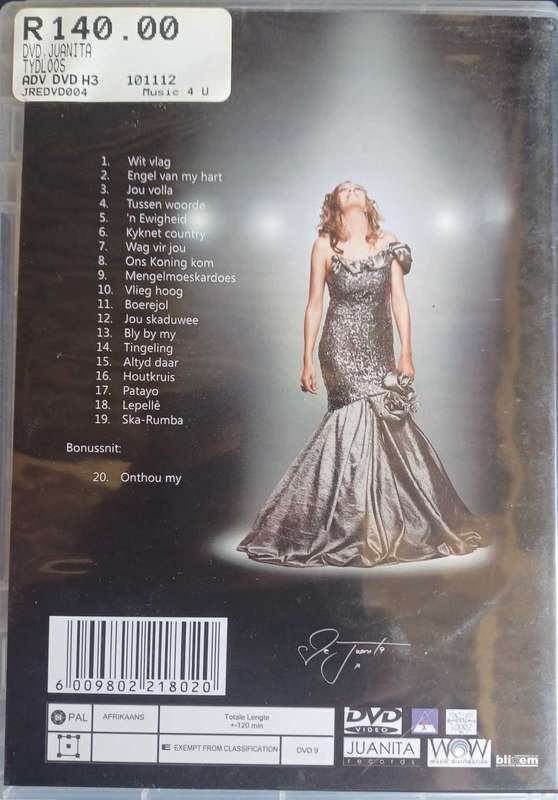 Juanita du Plessis - Tydloos dvd
