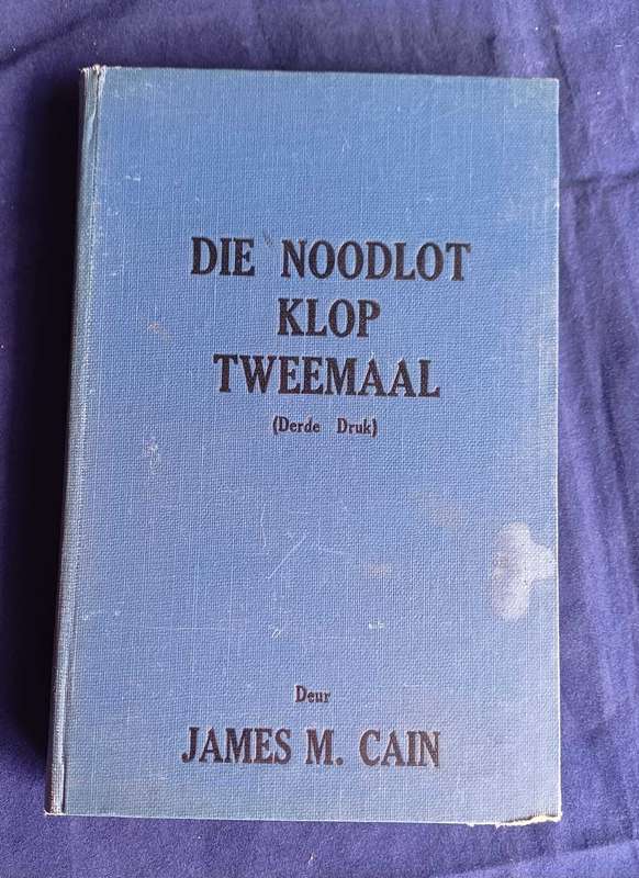 Die noodlot klop tweemaal deur James M Cain