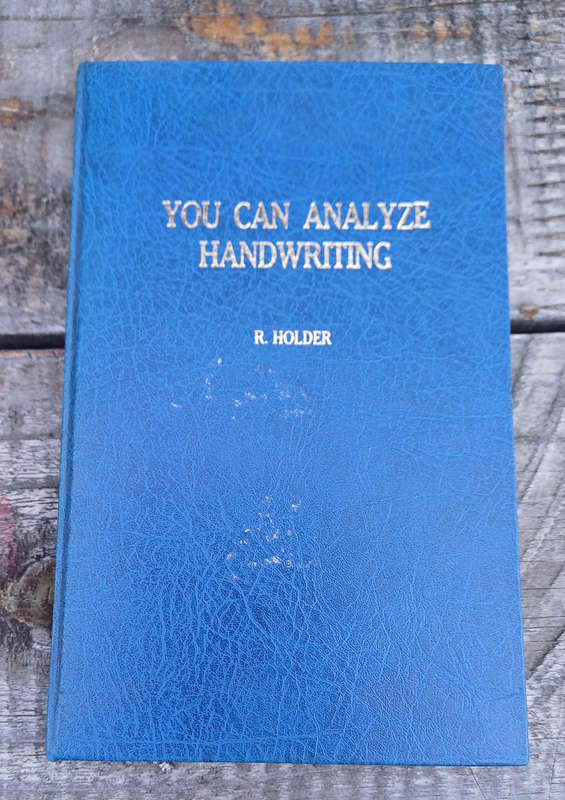 You can analyze handwriting by R Holder