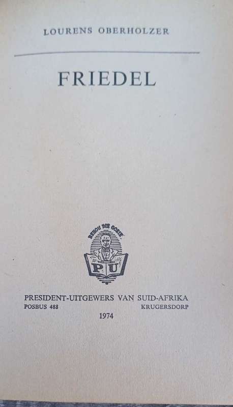 Friedel deur Lourens Oberholzer