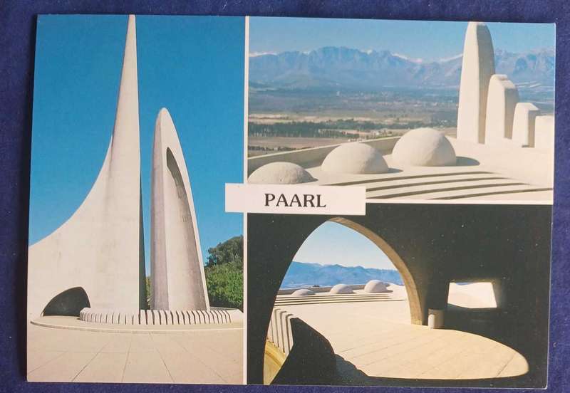 Afrikaans Taal Monument postcard